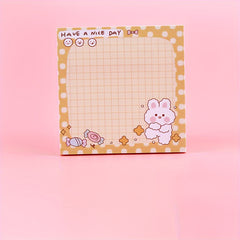 Cute Rabbit Sticky Notes - Tearable Office Note Paper