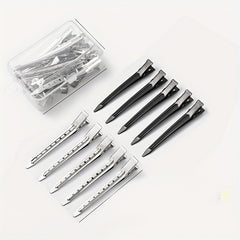 10pcs Metal Hair Clips Non Slip Hair Slides Duckbill Clip Salon Hair Accessory