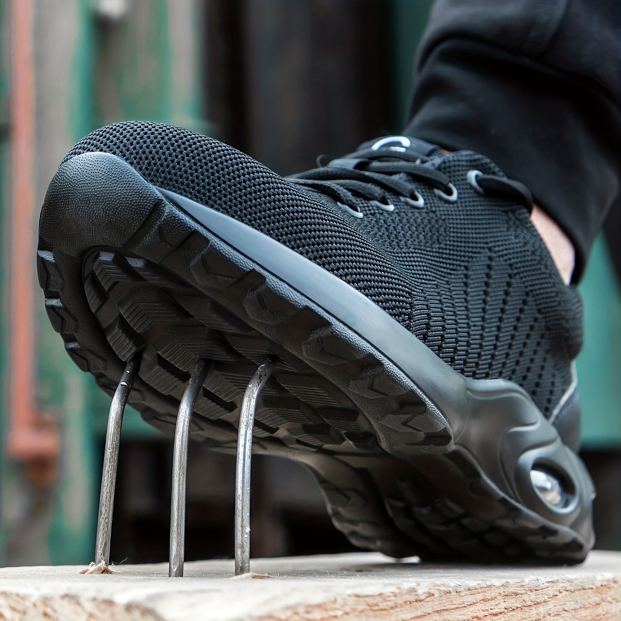 Unisex Puncture Proof Anti-Smash Safety Shoes