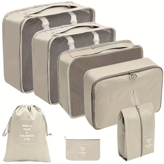 7pcs Travel Storage Bags Portable Clothes Shoes Luggage Storage Bag