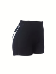  Sexy Shorts Women's Plus Elastic High Rise Shorts