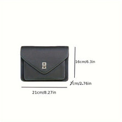 Women's Leather Crossbody Bag with Removable Strap
