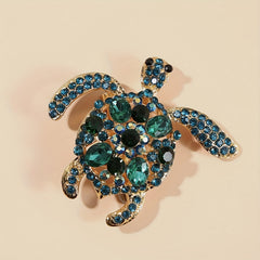 Zinc Alloy Turtle Brooch Men's Clothing Accessory