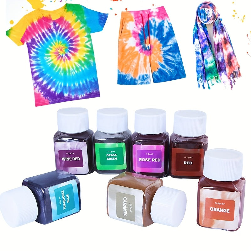 Tie Dye Powder for Fabric Permanent DIY Art Dye in Vibrant Colors