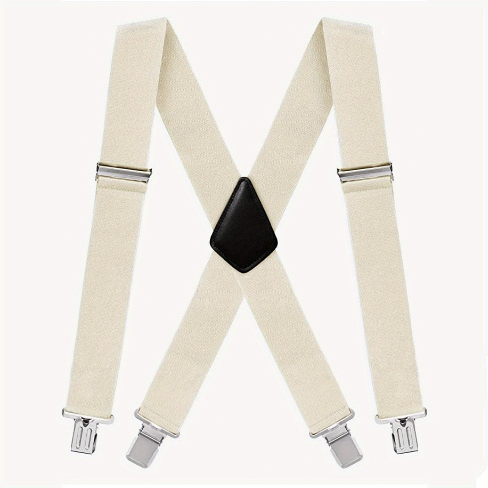 Men's Adjustable Elastic Suspenders with Comfortable Straps