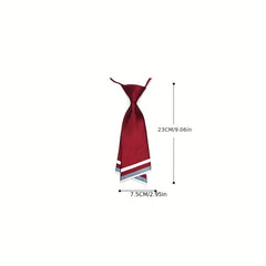 Adjustable Stripe Ties For Boys Students Teenager
