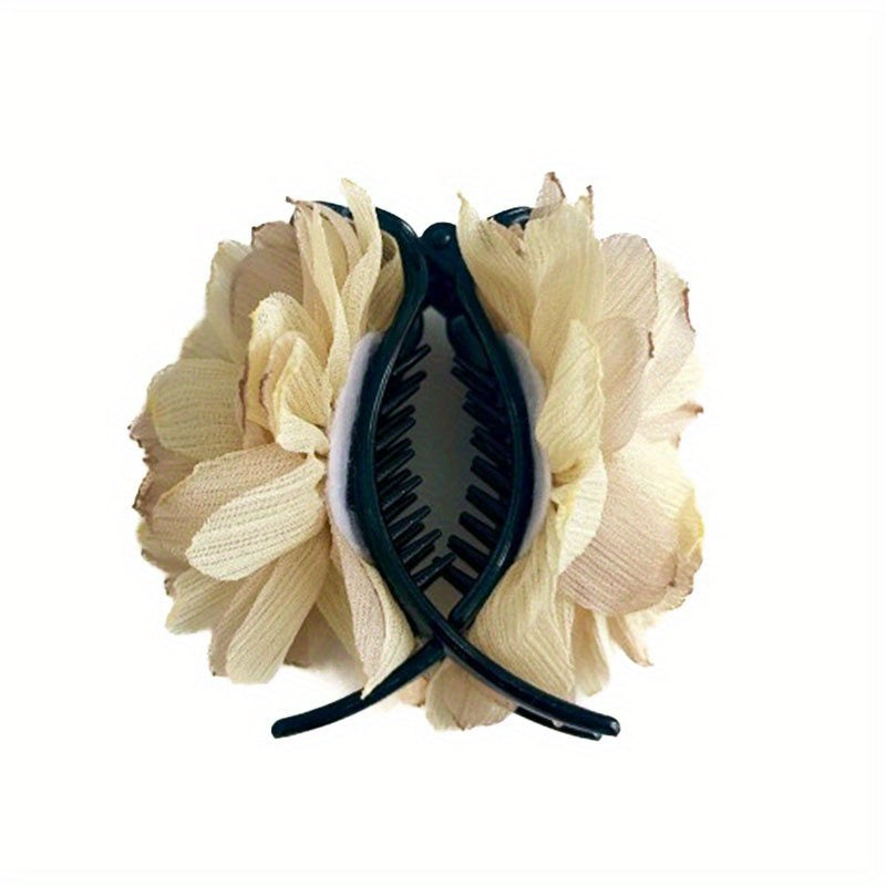 Flower Hair Claw Clip Acrylic Hairpin Clamp Jaw Clamp Clip Hair Decoration
