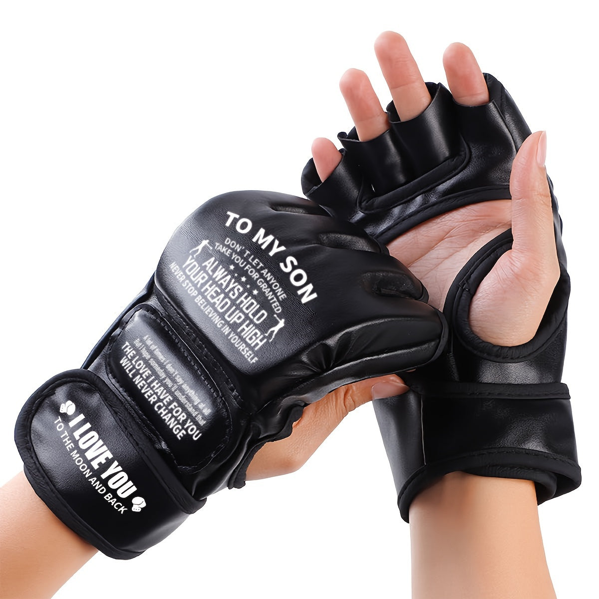 Breathable Half Finger Boxing Gloves Fighting Equipment