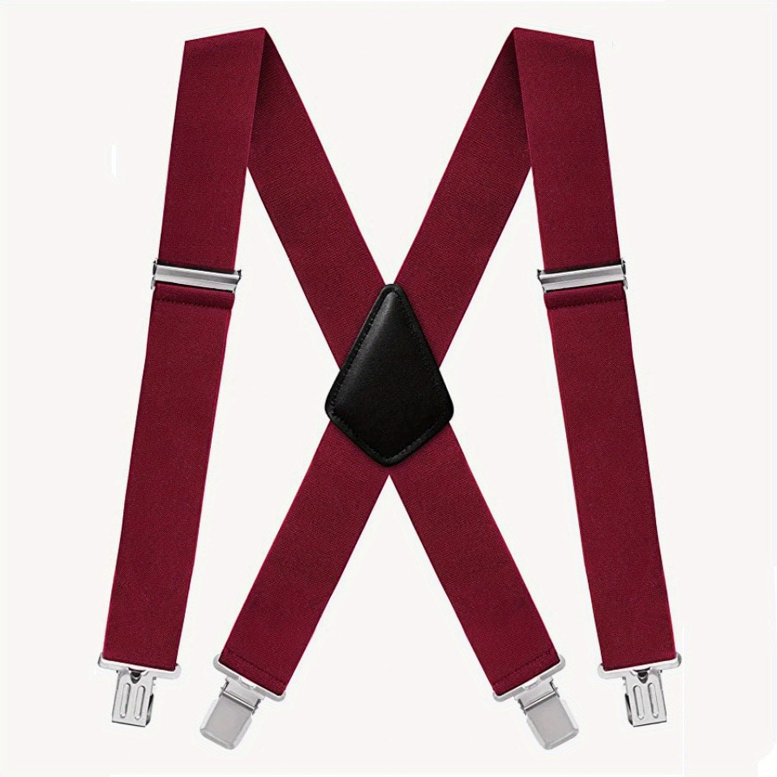 Men's Adjustable Elastic Suspenders with Comfortable Straps