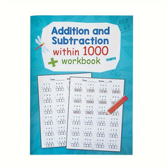 32 Pages Addition/Subtraction Within 1000 Math Workbook