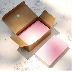 100pcs Blank Card Greeting Card Postcard Graffiti Bookmark