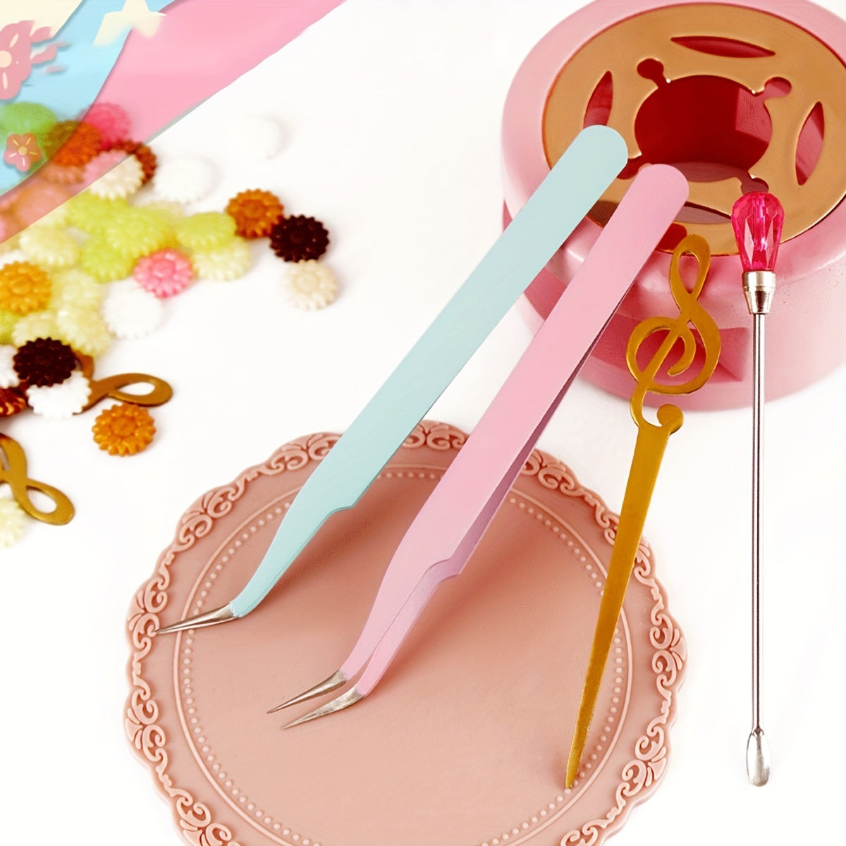 Fire Paint Tool Metal Mixing Needle Wax Burning Tool