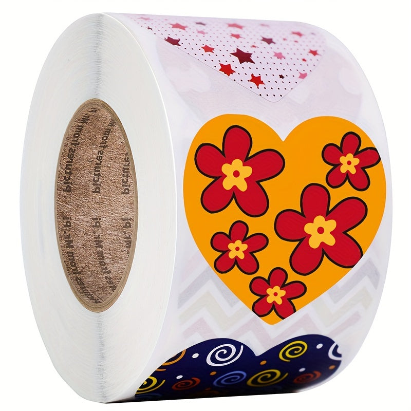 500pcs Love Sticker Sealing Sticker Gift Decoration Label