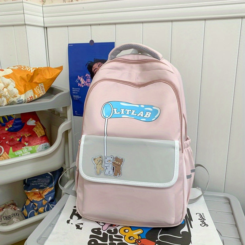 Kids Large Capacity Schoolbag Travel Backpack