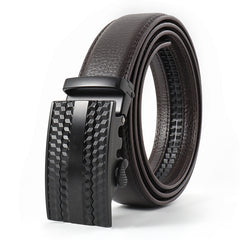 Men's PU Leather Slide Ratchet Belt