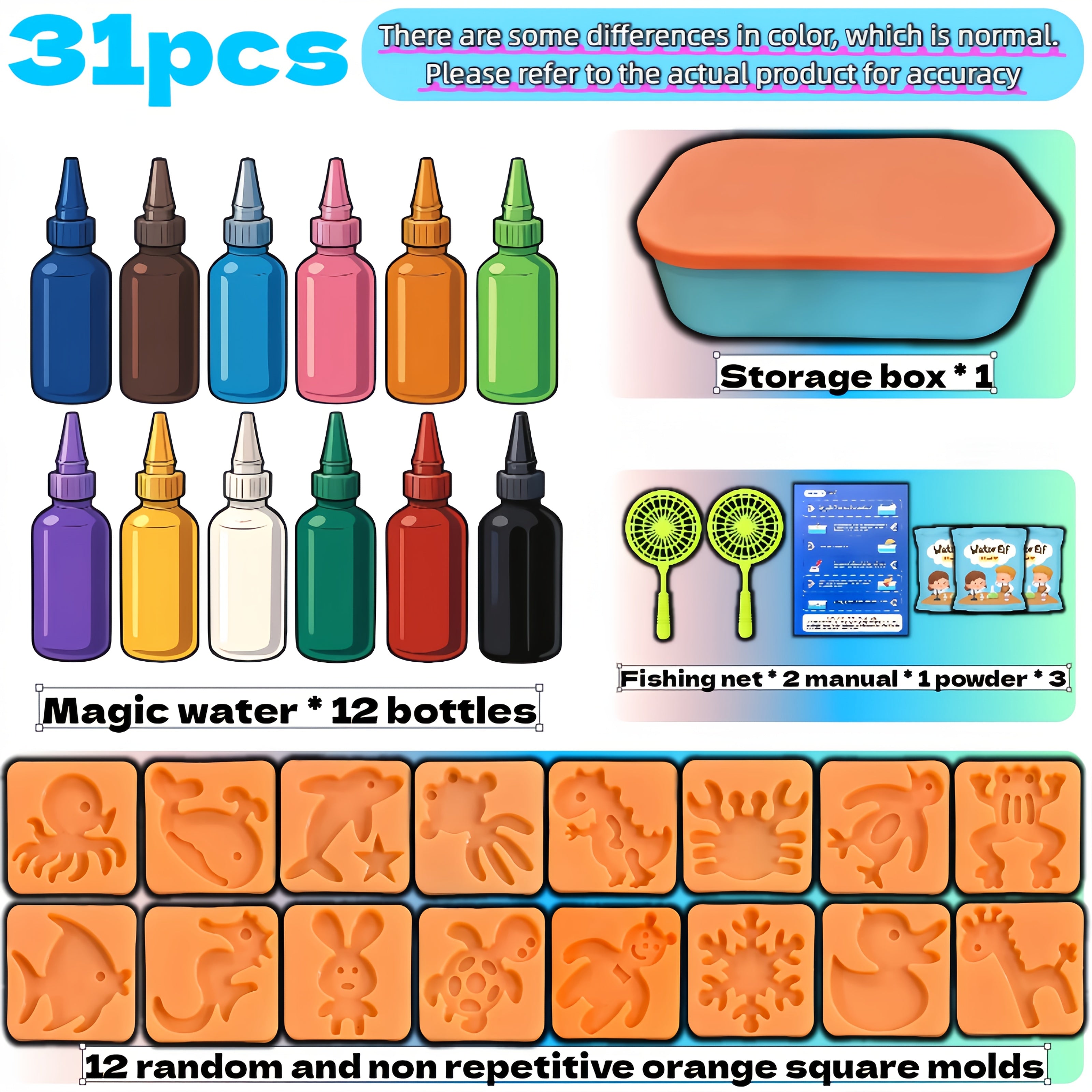 Magic Water Elf Toy DIY Kit Enhances Motor Skills