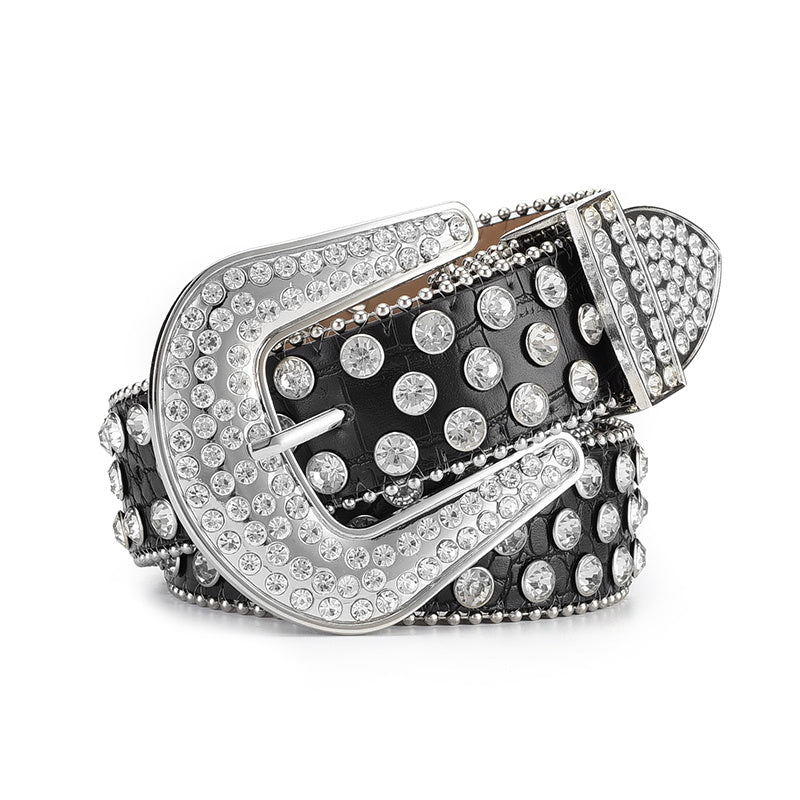 Bling Sparkly Western Cowboy Cowgirl Belt