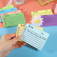 Fluorescent Convenience Stickers Memo Pad - Stickiness Enhancement