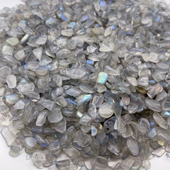 Natural Labradorite Chips Crystal Crushed Stones Healing Quartz