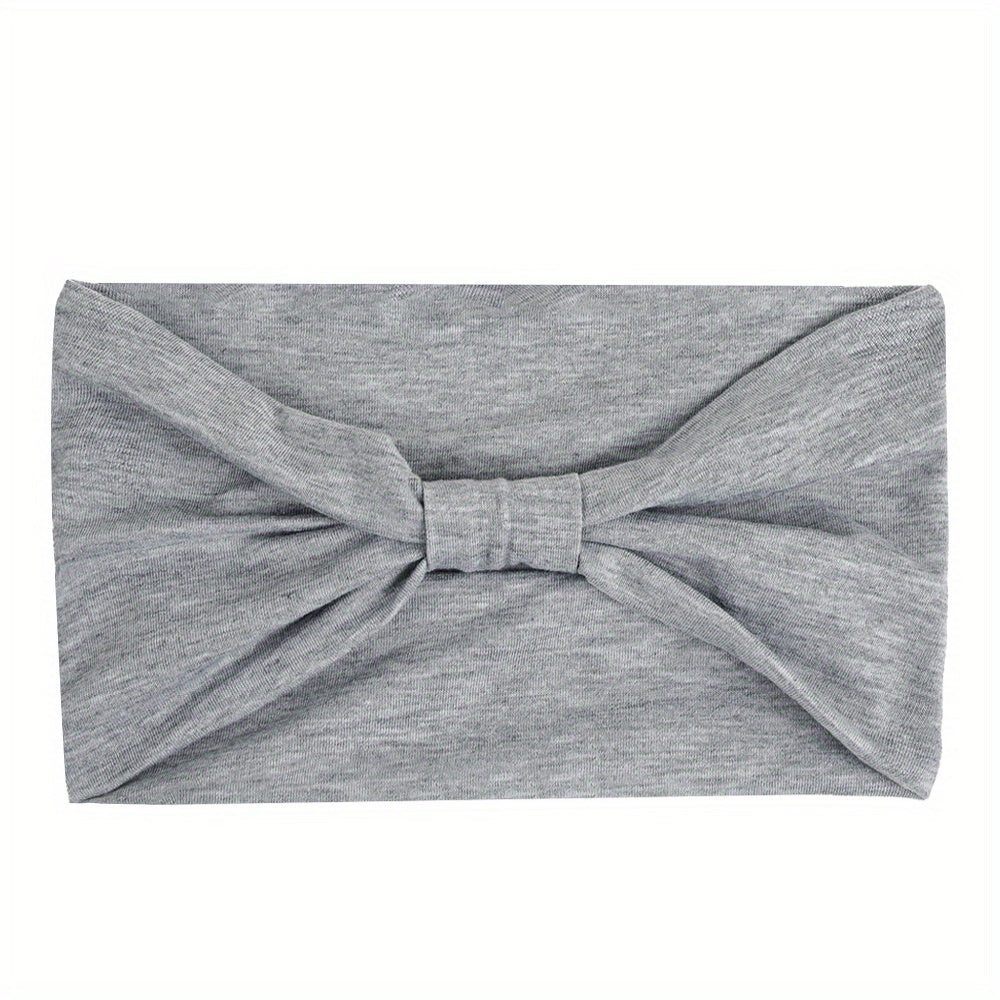 Boho Headbands For Women Stretch Wide Hair Bands Knot Turban Head Bands