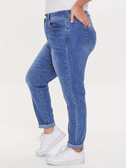  High Rise Stretch Skinny Jeans