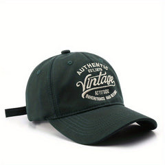  Casual Baseball Cap Vintage Letter Embroidery Classic Dad Hat