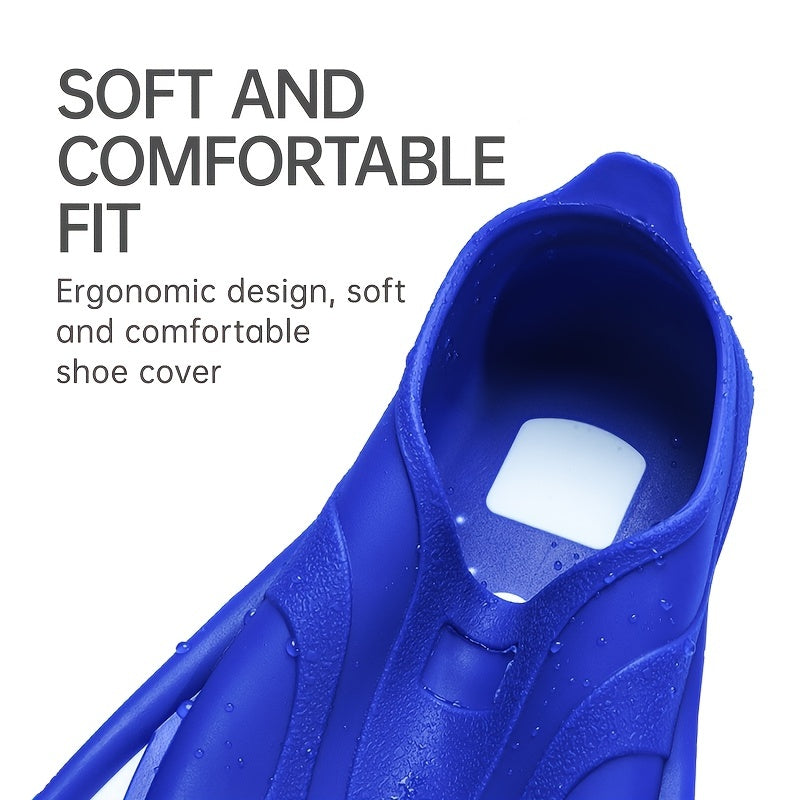 Durable Anti Slip Short Flippers for Snorkeling