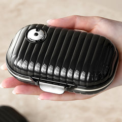 Portable Pill Organizer 7 Weekly Medicine Box Moisture Proof Durable Plastic