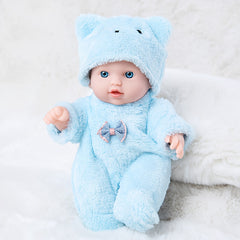 Reborn Baby Doll 7.87 Inch Doll with Clothing and Hat