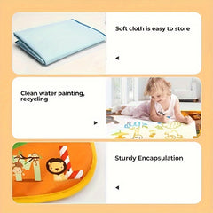 Oversized Painting Art Pad Reusable Watercolor Doodle Mat