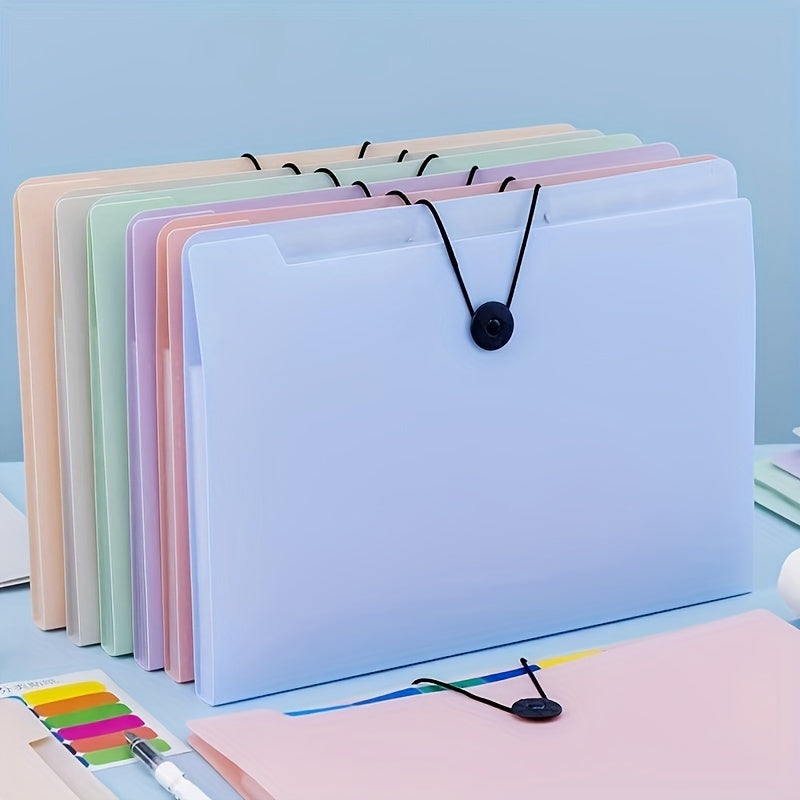 12 Grids File Organizer Bag for Office Learning Storage