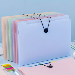 12 Grids File Organizer Bag for Office Learning Storage