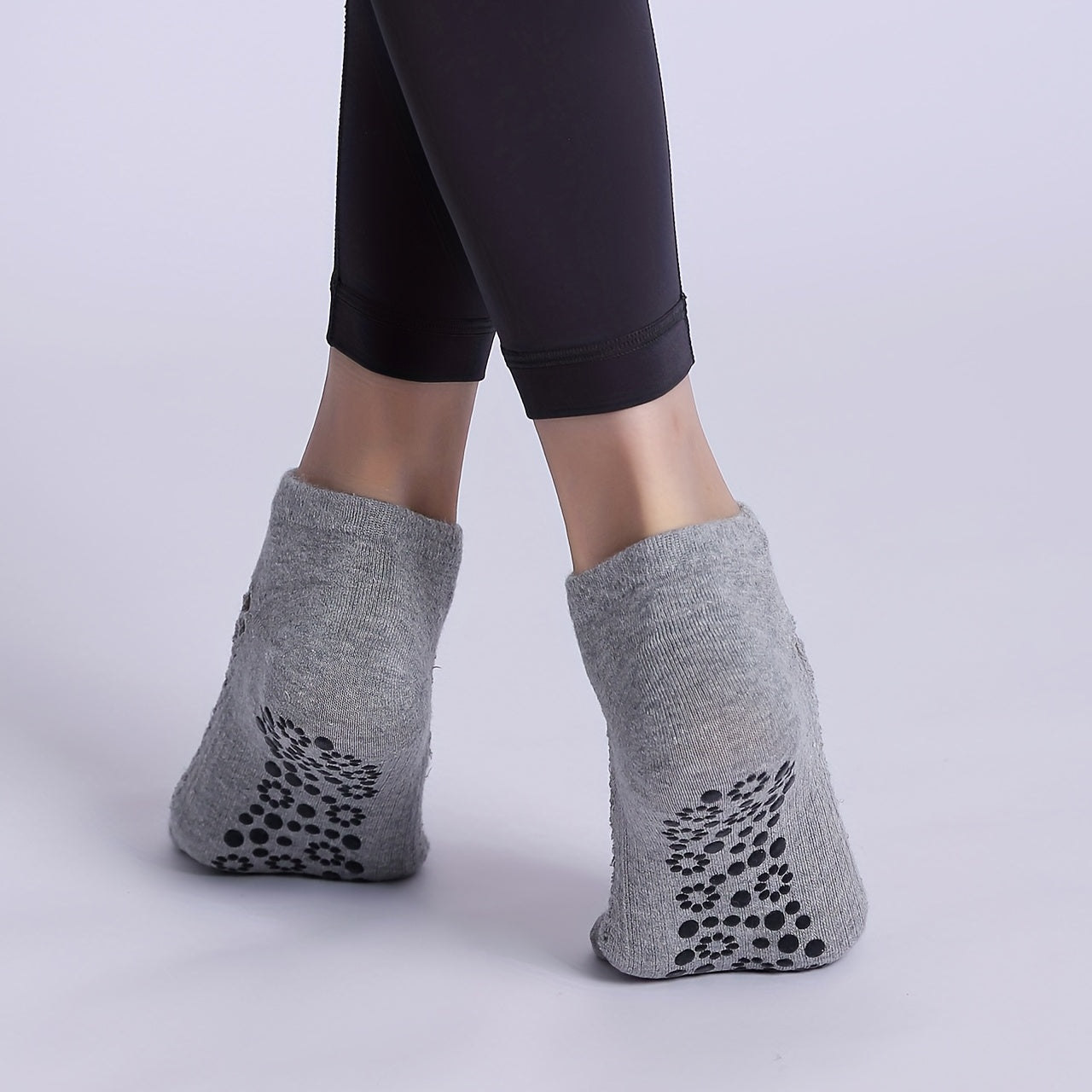 Non Slip Yoga Socks Breathable Mesh for Pilates Fitness