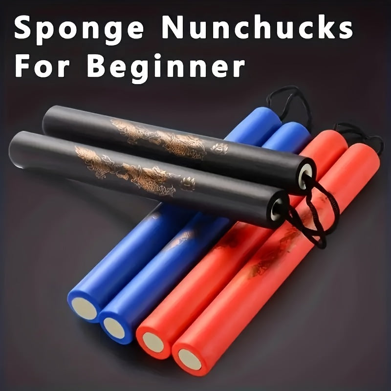 Colorful Nunchakus Kungfu Training Equipment - Outdoor & Home