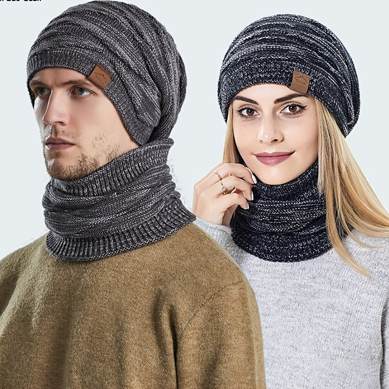 Warm Knitted Hats for Men and Women - Autumn/Winter Caps
