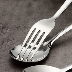 Stainless Steel Salad Dessert Fork Soup Spoon Set