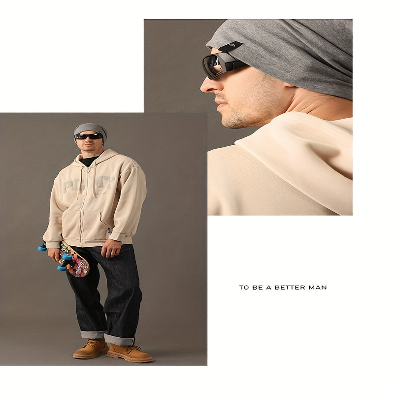 Men's Breathable Skull Hat Outdoor Windproof Coldproof Ear Protection