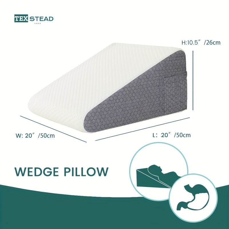 Wedge Pillow For Sleeping After Surgery Memory Foam