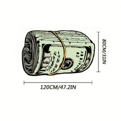 Thickened Cashmere Dollar Rugs for Living Room - Washable Soft Bedroom Rug