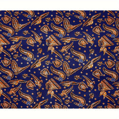 5.49m African Ethnic Batik Printed Fabric Double sided Geometric Print