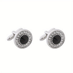 Crystal Cufflinks Suit Button Cufflinks Shirt Studs Accessories