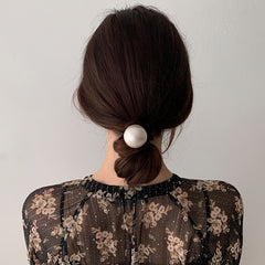 2 Pcs Pearl Hair Stick Bun Metal Hair Claw Clip Thin Hair Golden Slide Women
