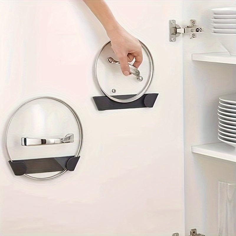 3pcs Kitchen Punch Multifunctional Pot Lid Storage Rack