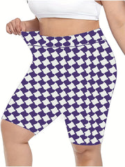  Women's High Rise Skinny Yoga Shorts