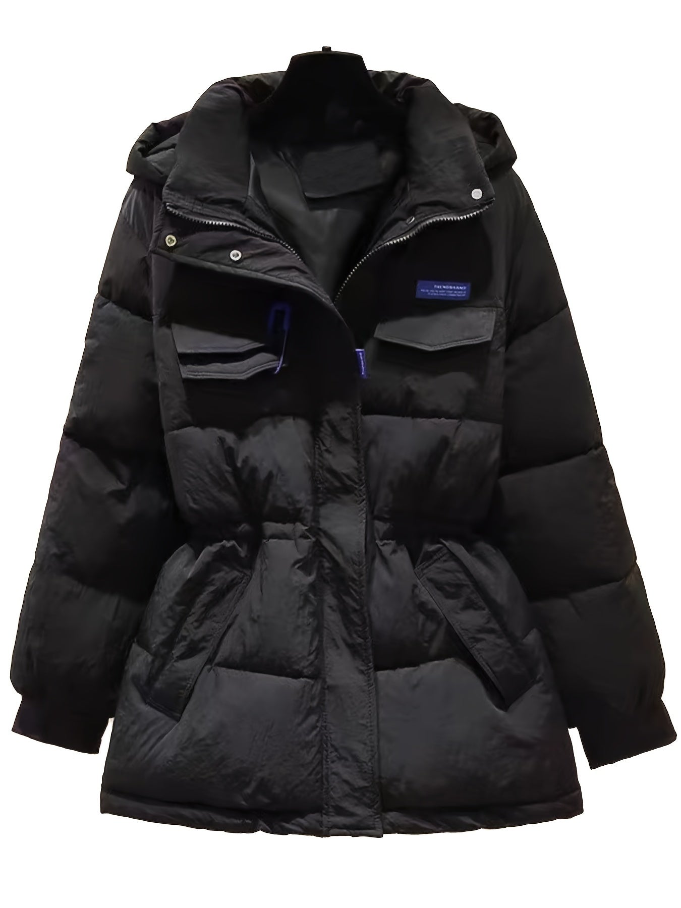 Warm Hooded Puffer Coat For Women Winter Outdoor Clothing