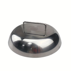Stainless Steel Steak Cover with Hand Handle for Outdoor BBQ Grill