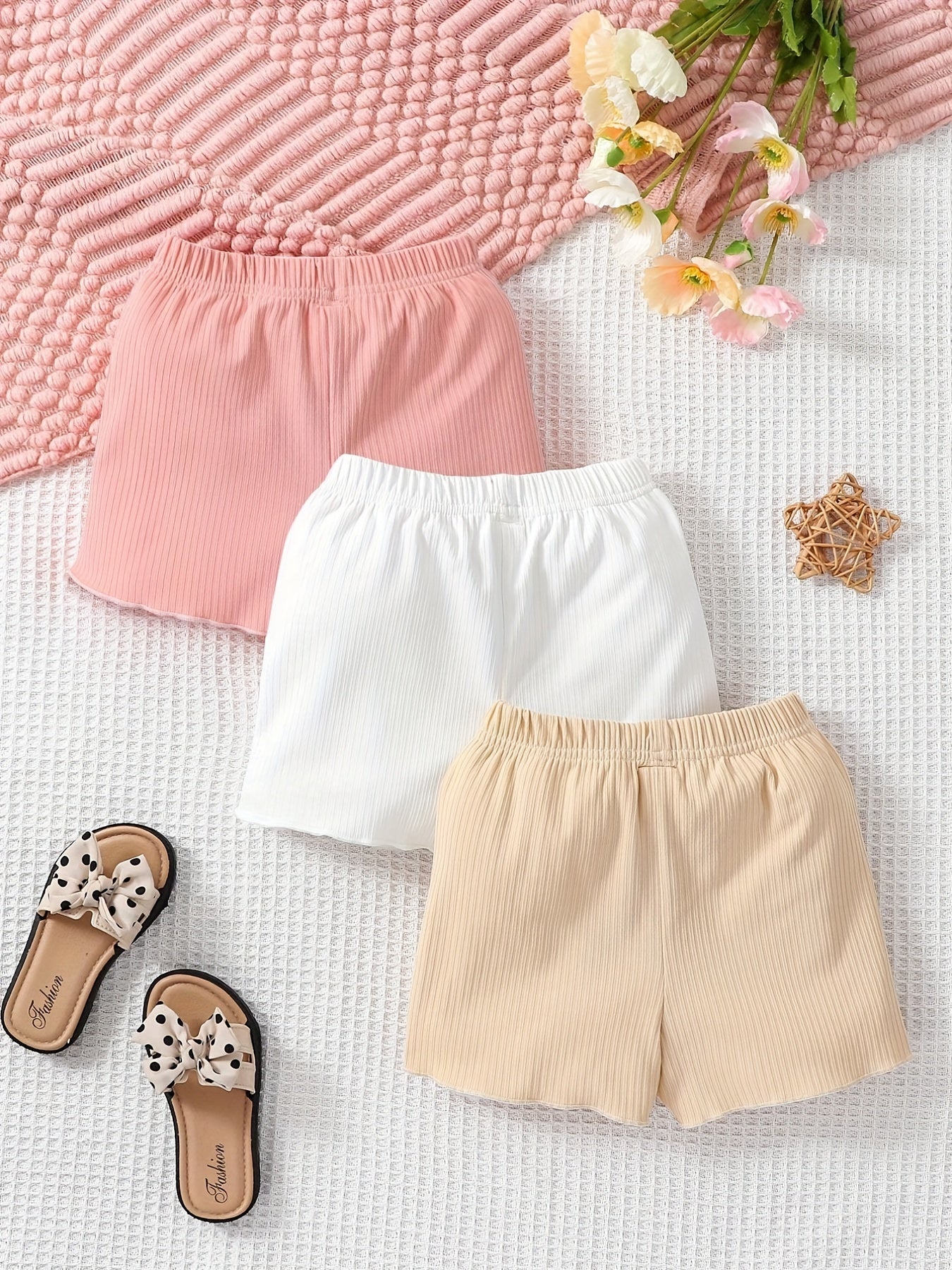 Bow Detailed Quick Dry Leggings for Girls