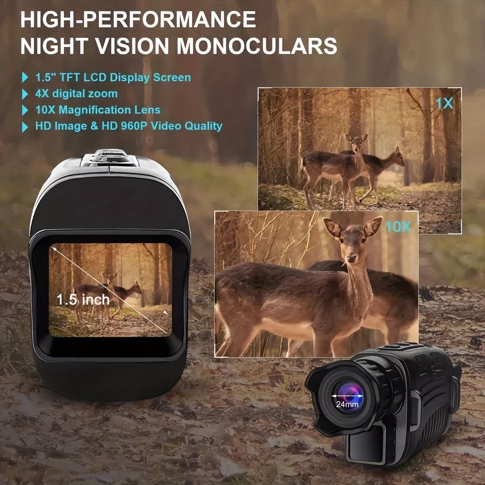 R7 HD Infrared Night Vision 5x Zoom Monocular & 1080P Camera