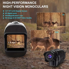 R7 HD Infrared Night Vision 5x Zoom Monocular & 1080P Camera