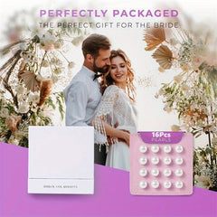 Double Sided Magnetic Bridal Veil Weights with Velvet Bag
